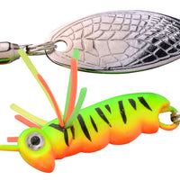 Bewertung von Axel für das Produkt Larva Micro Spinnerbait 4 cm | 7 g | Drillingshaken Firetiger