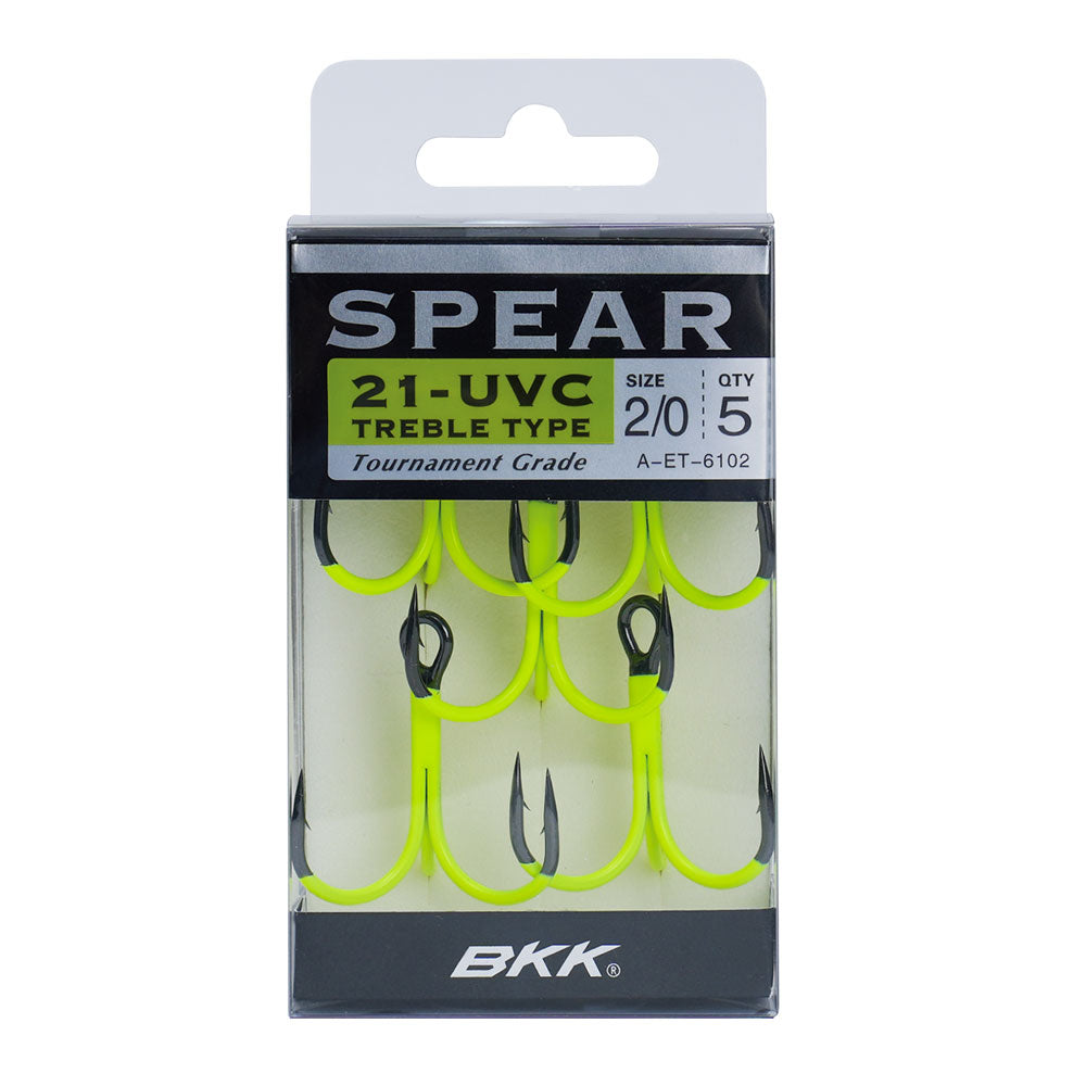 BKK Spear 21- UVO Treble Hook - Size 6