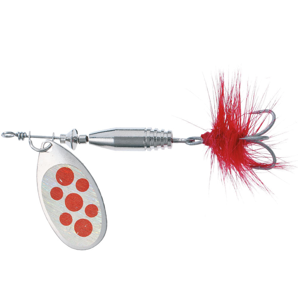 Balzer Colonel Classic Spinner Gr 4 10 g Silber Rote Punkte