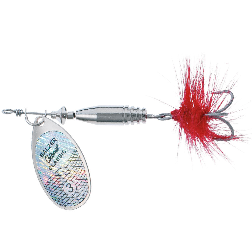 Balzer Colonel Classic Spinner Gr 4 10 g Silber Glitter