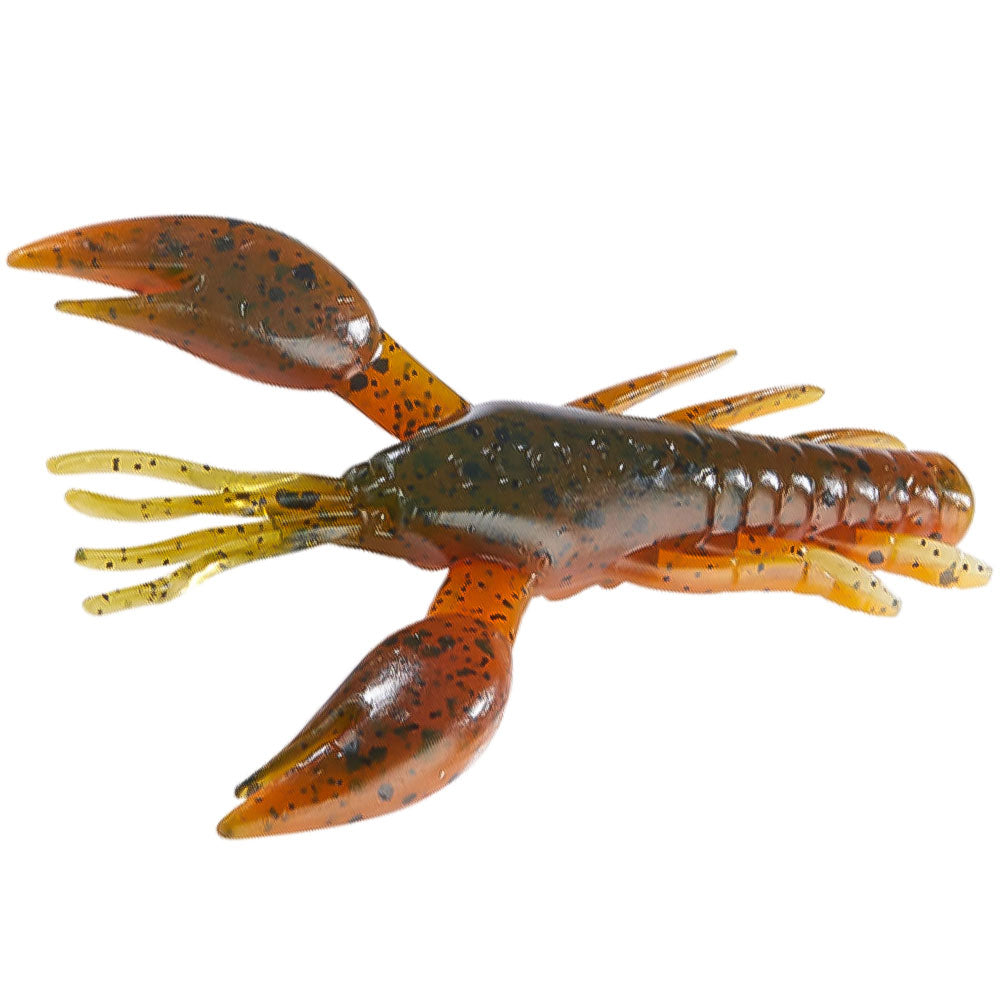 Balzer Shirasu Street Scary Crab 4 cm Green Pumpkin Amber Red