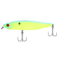 Bewertung von Sergej für das Produkt Mogul Minnow 66SP Dart Blue Back Chart / Lime