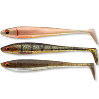 Bewertung von Anonym für das Produkt Prorex Duckfin Shad 9 cm | 3.5" Nature Set