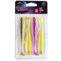 Bewertung von El-Charif für das Produkt Slick Shad UV Mixed Colour Pack 11 cm / Mix 2