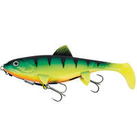 Bewertung von Thomas für das Produkt Ultra UV Shallow Replicant | Swimbait 23 cm / 125 g / Firetiger