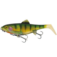 Bewertung von Dirk für das Produkt Ultra UV Shallow Replicant | Swimbait 23 cm / 125 g / Stickleback