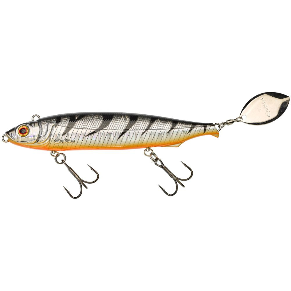 Gunki Drag Spin 130 S HL Silver Perch