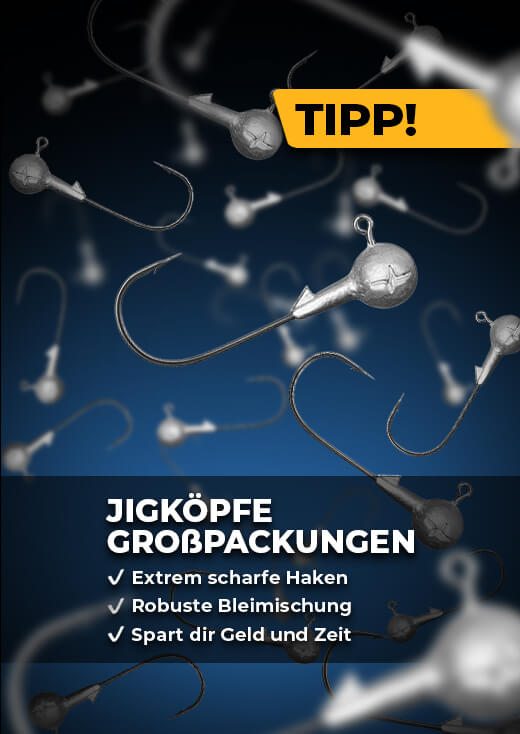 Jigkopf Grosspackung Promotion
