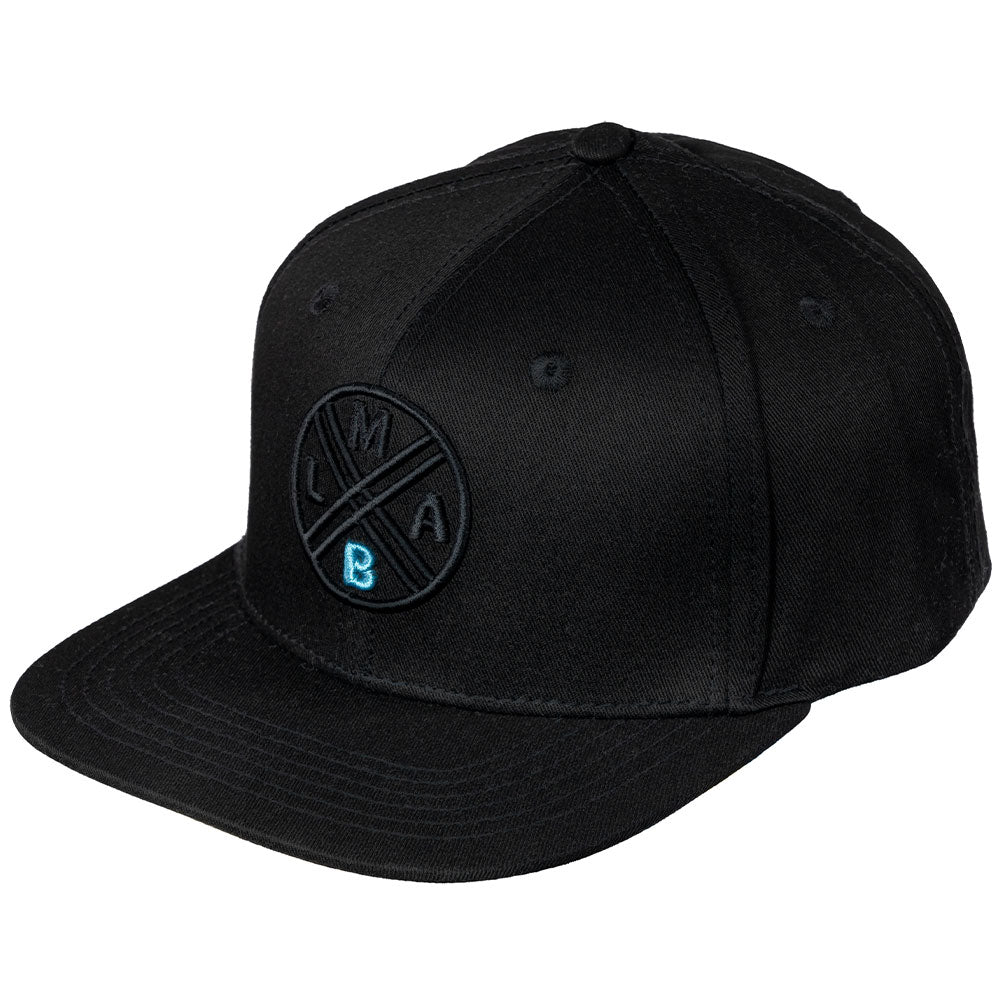 All black snapback hat online