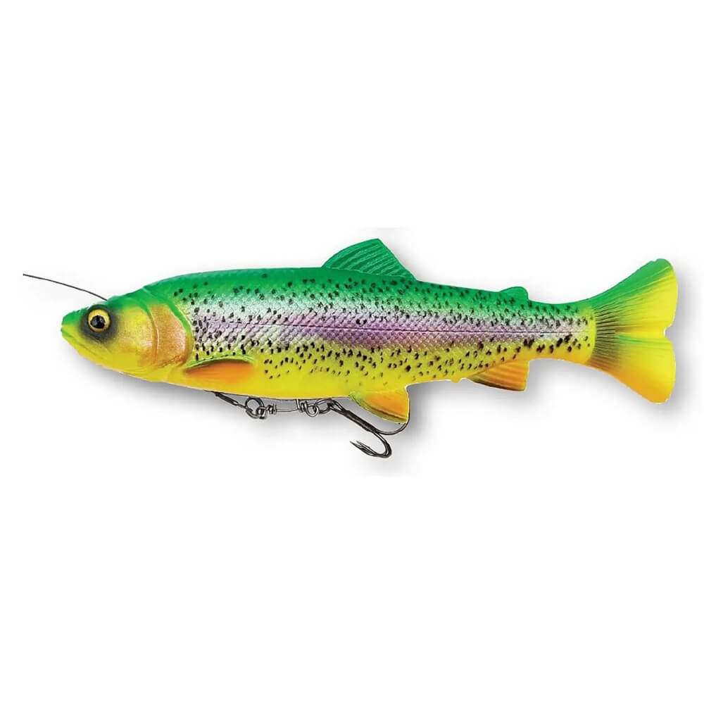 Savage Gear 4D Line Thru Pulse Tail Trout 16 cm Fire Trout