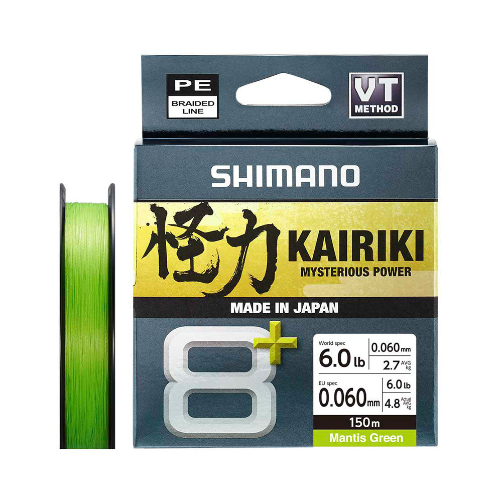 Shimano-Kairiki-8-150-m-Mantis-Green-0-06-mm-5-3-kg