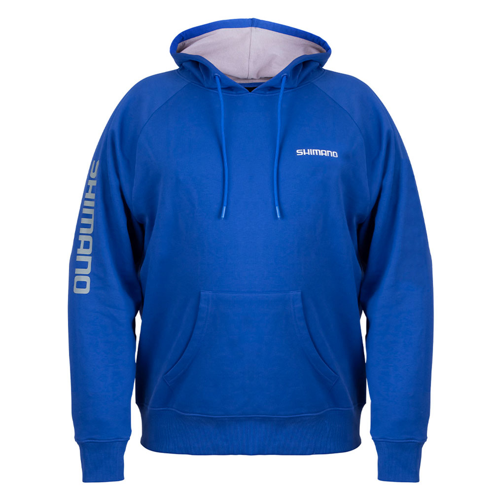 Shimano Wear Pull Over Hoodie Blue