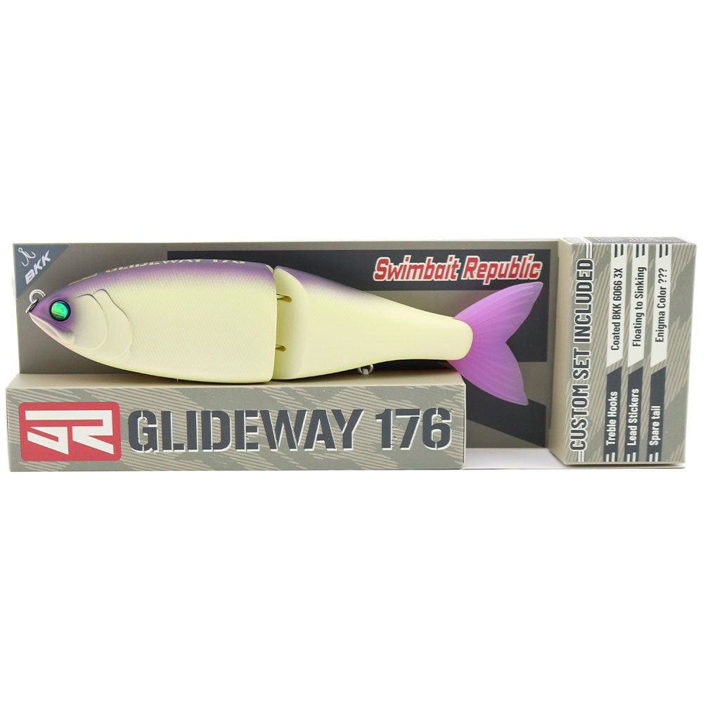 Swimbait Republic Glideway 176 - 【Bass Trout Salt lure fishing