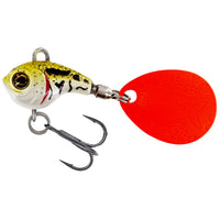 Bewertung von Anonym für das Produkt DropBite Tungsten Spin Tail Jig 1.6 cm / 7 g / Pearl Stickleback