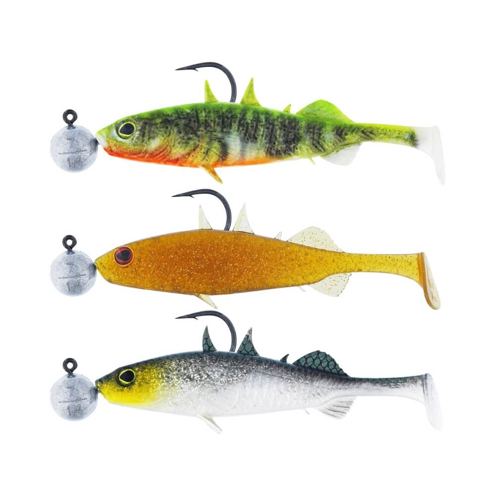 Westin Stanley The Stickleback Shadtail R'N'R Mixpack Dark Water Mix 10