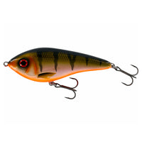 Bewertung von Dieter für das Produkt Swim Glidebait 12 cm | 53 g | Suspending Bling Perch