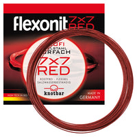 Bewertung von Herbert für das Produkt Flexonit 7x7 Stahlvorfach Meterware | Red | 3 m 0.36 mm / 11.5 kg