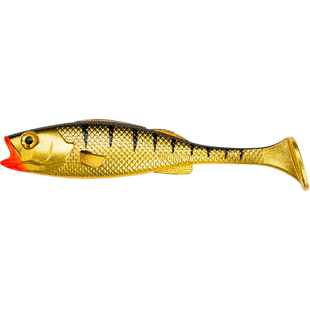 LMAB Perch Shad in 23 cm Länge und im Dekor Gold Tiger