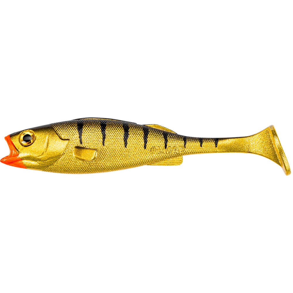 LMAB Perch Shad 9 cm im Dekor Gold Tiger