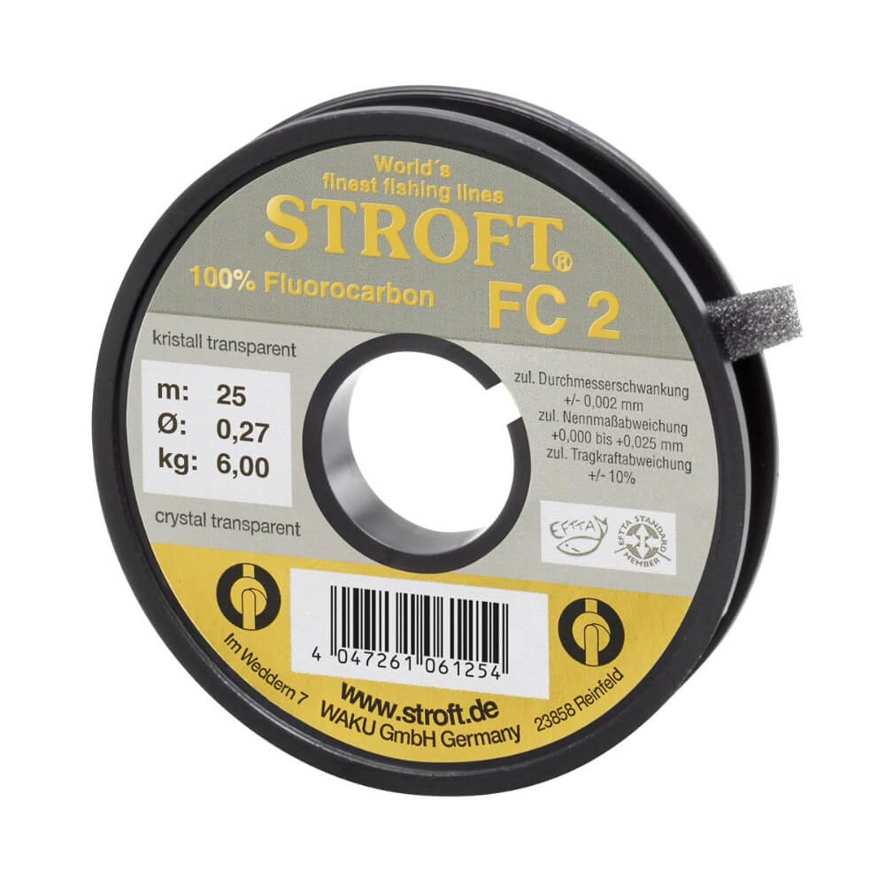 Stroft FC 2 Fluorocarbon 25 m / 0,27 mm