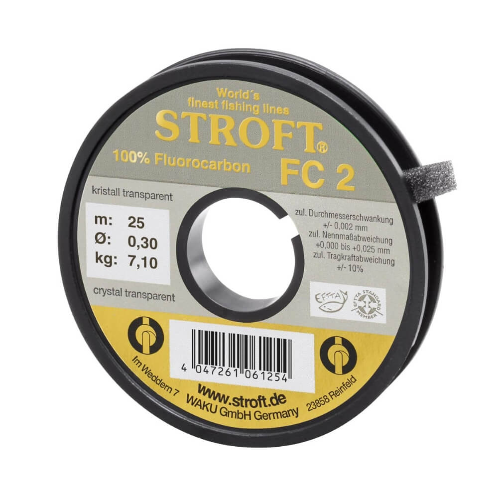 Stroft FC 2 Fluorocarbon 25 m / 0,30 mm