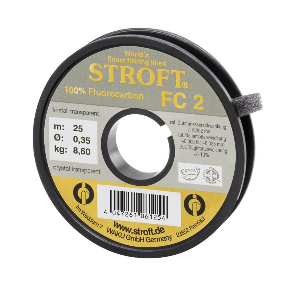 Stroft FC 2 Fluorocarbon 25 m / 0,35 mm