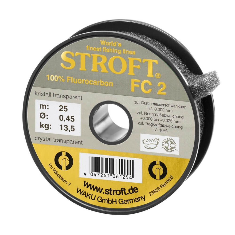 Stroft FC 2 Fluorocarbon 25 m / 0,45 mm